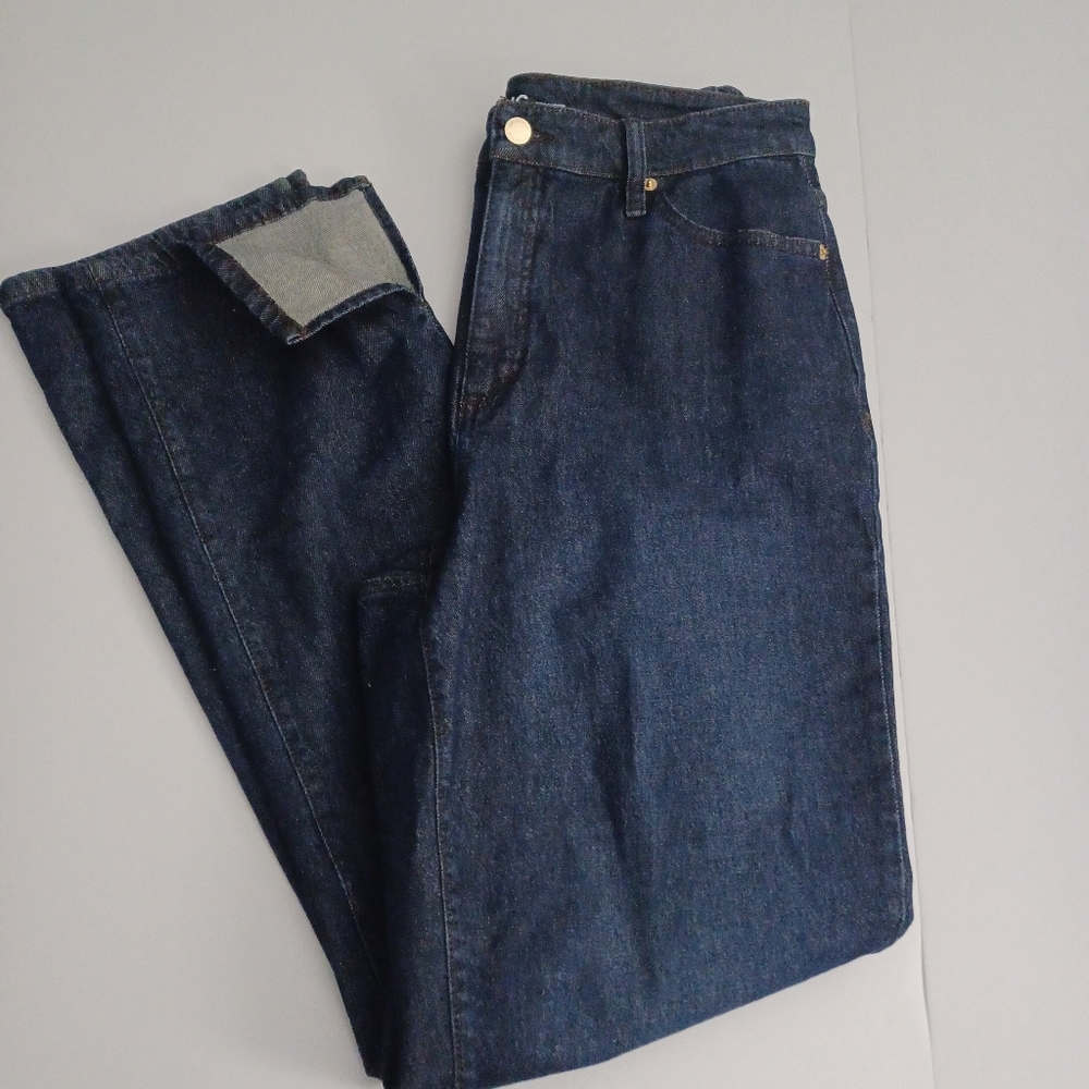 INC CONCEPTS Split Hem Straight Leg Jeans Sz 12